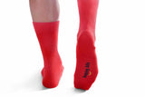 Red Bamboo Socks for Men and Women