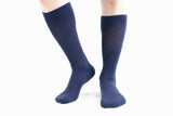 Navy Cushioned Diabetic Bamboo Socks