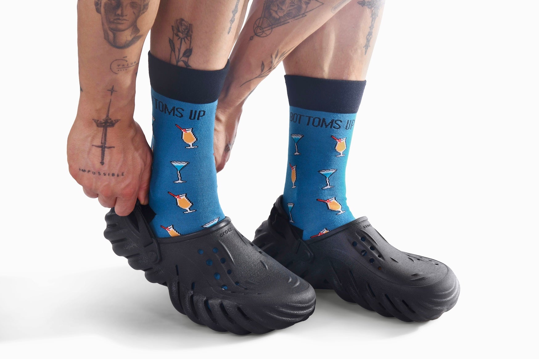 Funky bamboo socks