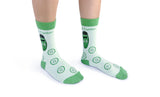 Cucumber bamboo socks