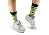 corny cow bamboo socks