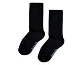 Plain black socks