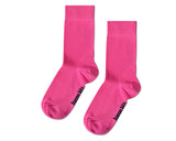 Plain pink socks