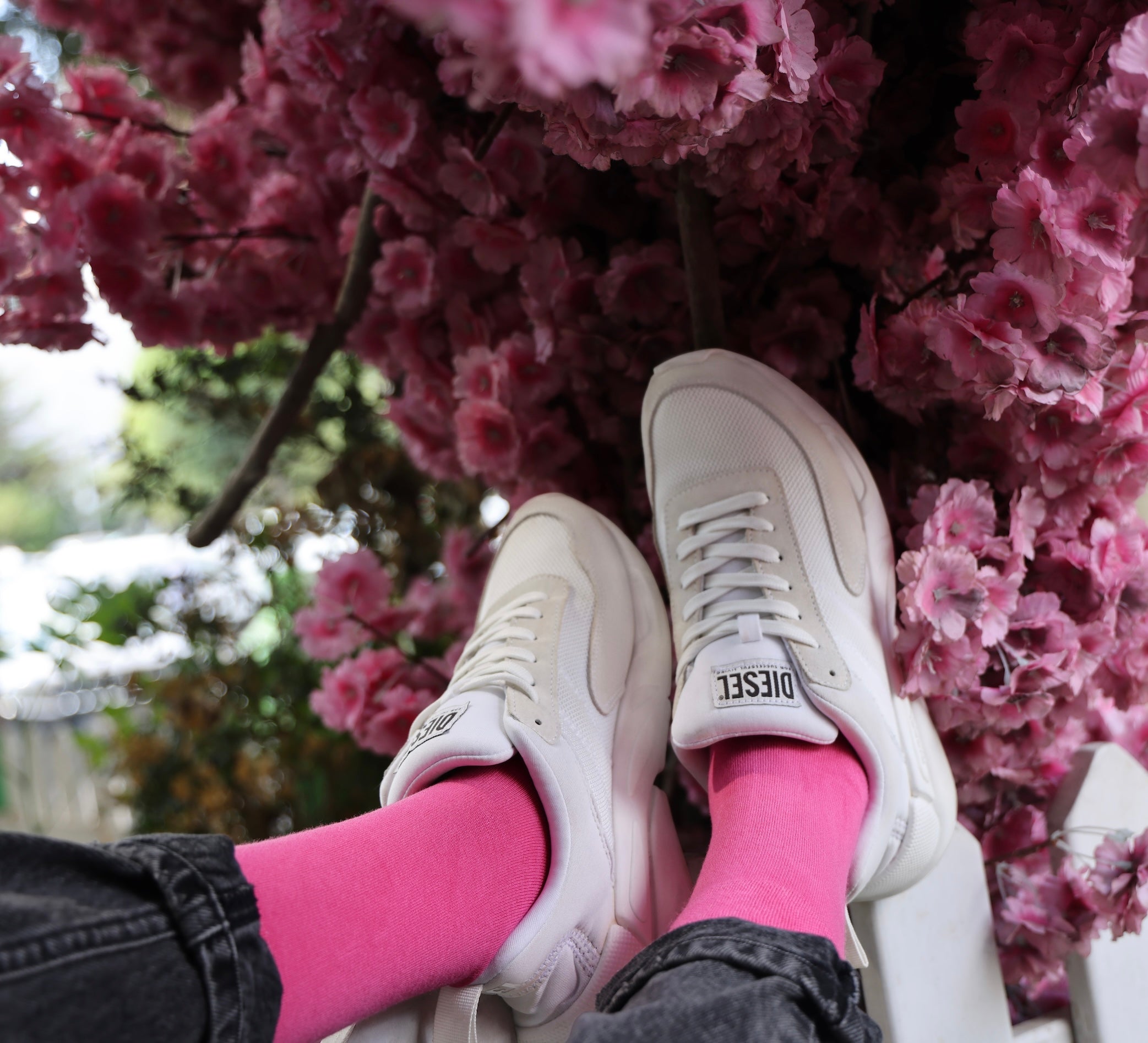 Pink Bamboo Socks For Women