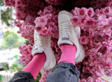 Women Pink Bamboo Socks