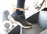 Bamboo Trainer Socks - Deep Black