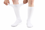 Cushioned Diabetic Bamboo Socks - White