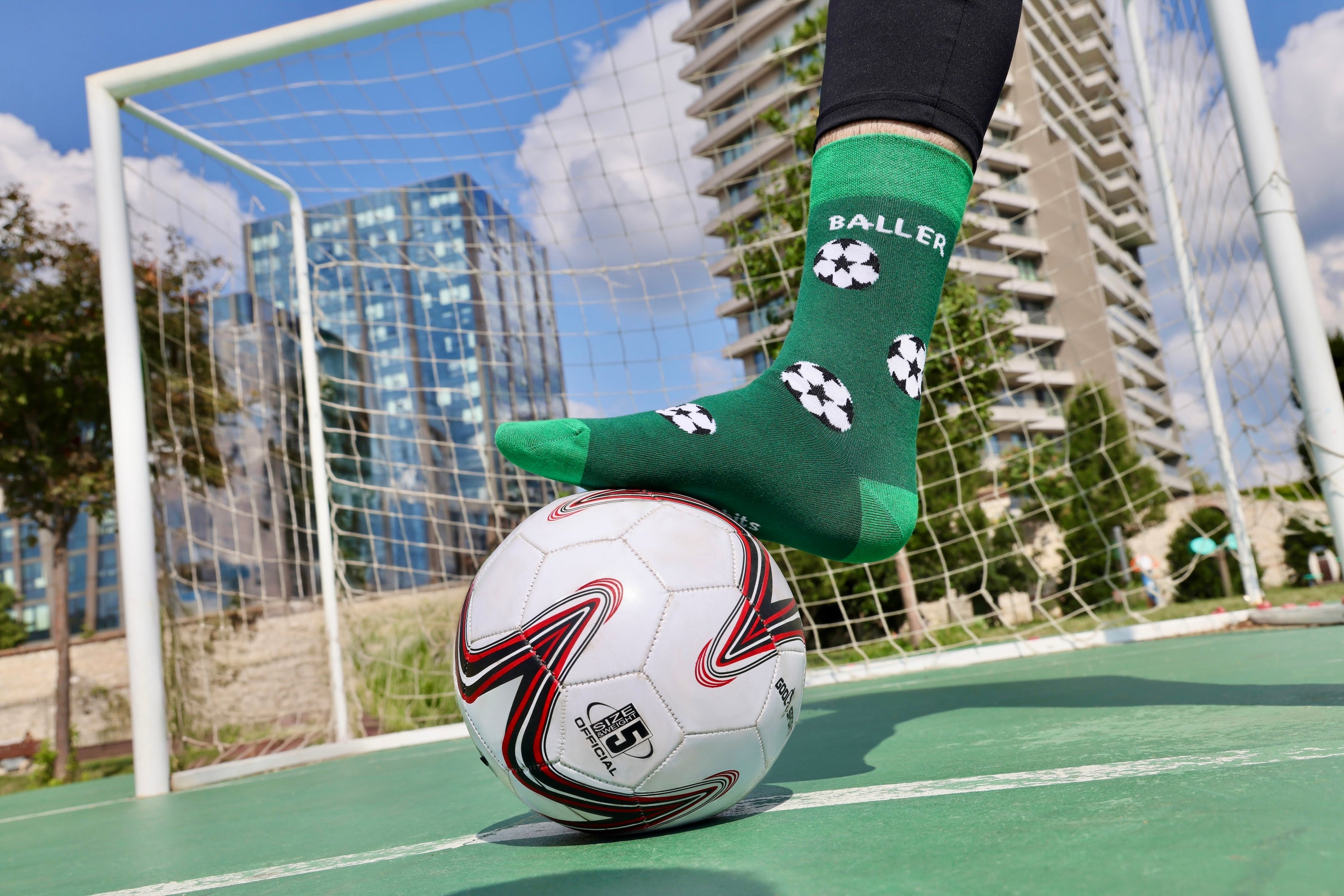 Football Bamboo Socks