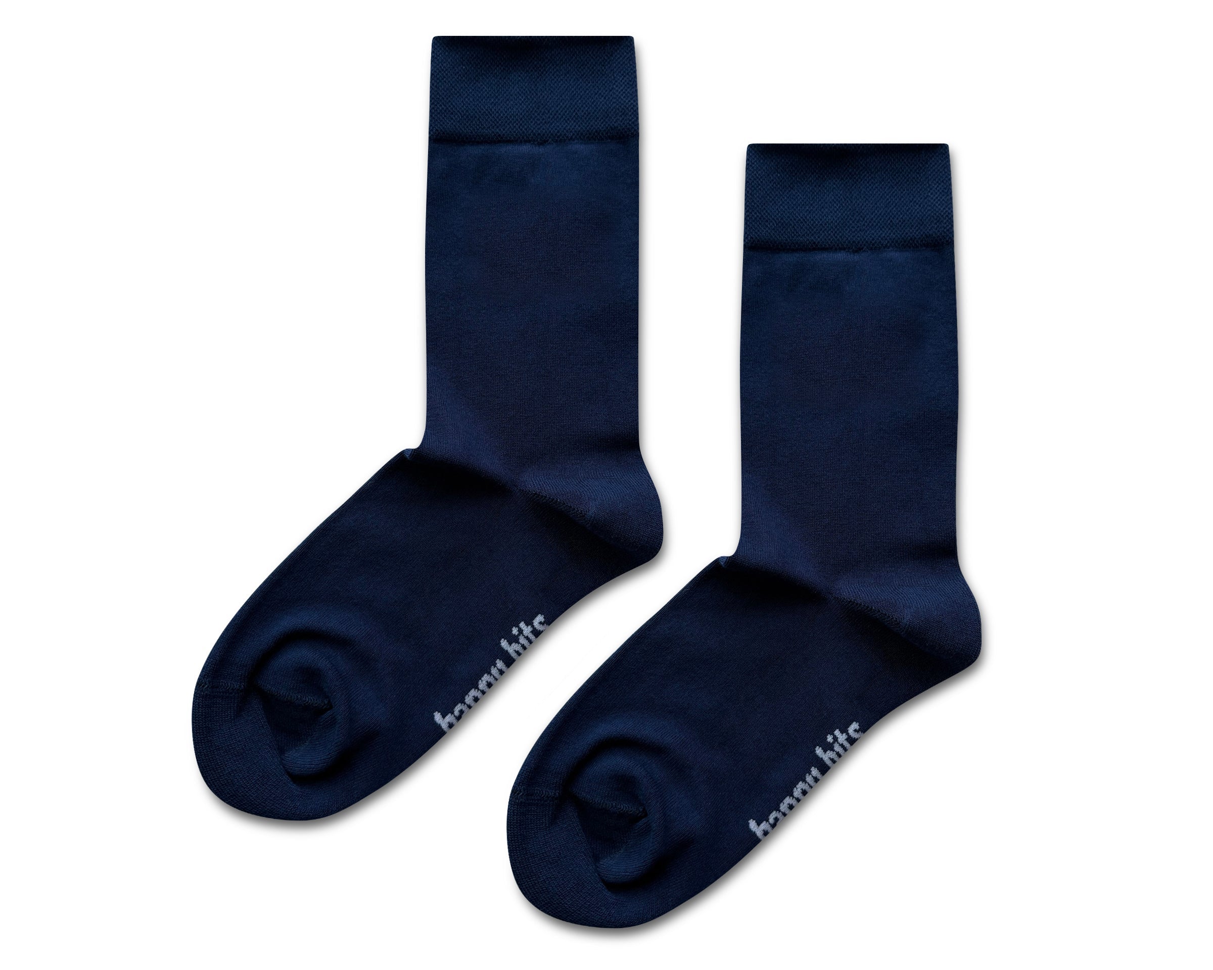 Plain Bamboo Socks - Midnight Navy