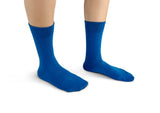 Sea Blue Bamboo Socks