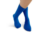 Plain Bamboo Socks - Cool Sea Blue