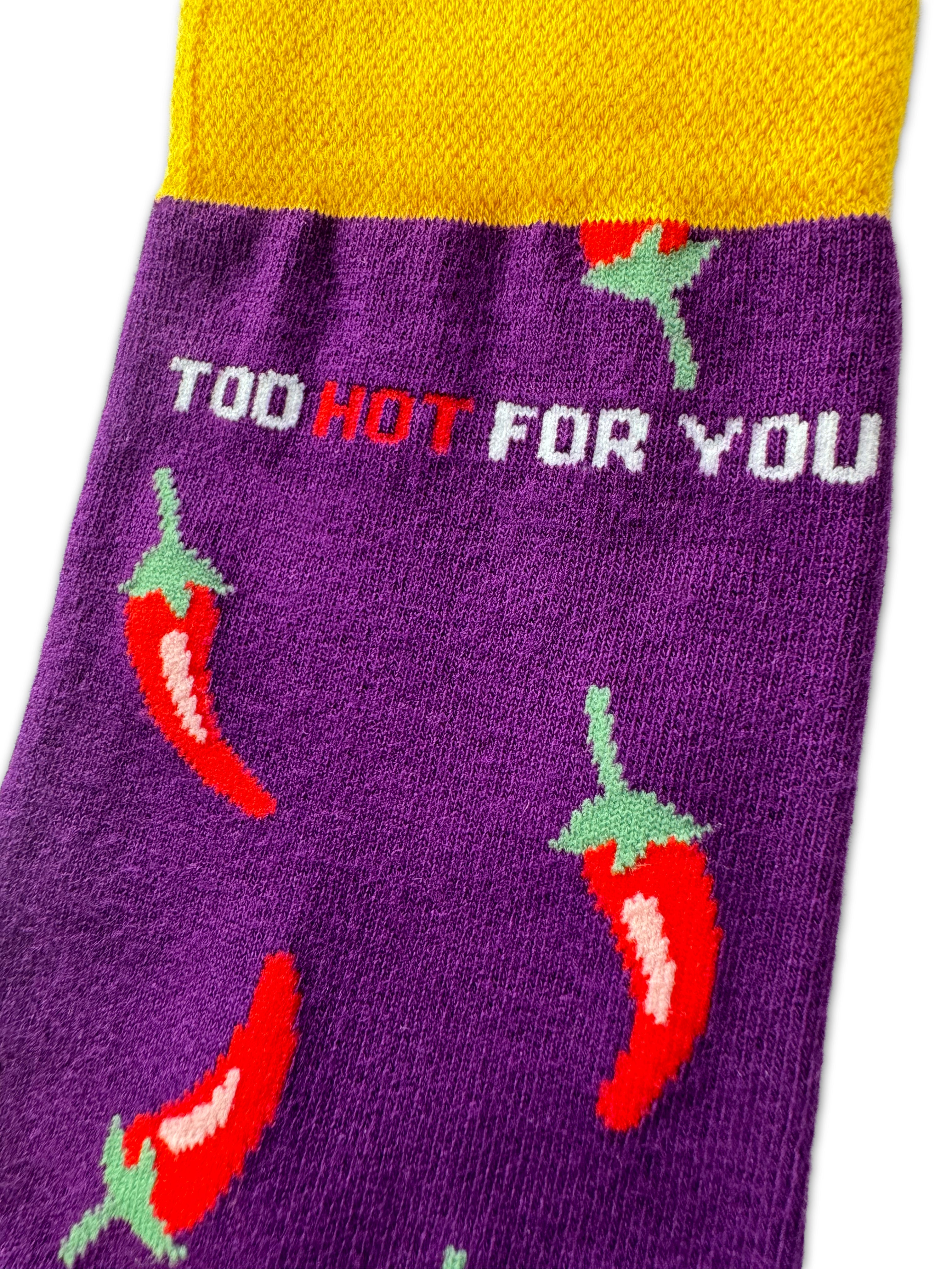 Chili Pepper Bamboo Socks 