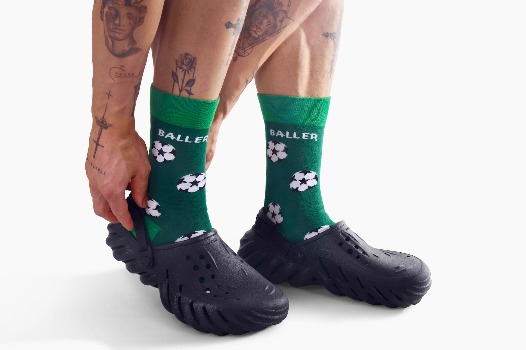 Football Bamboo Socks